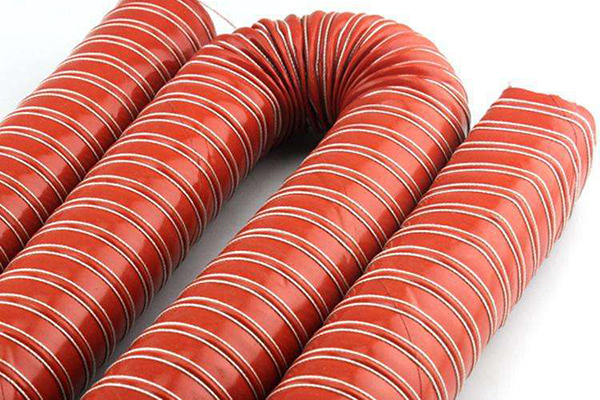 红色硅胶风管的材质特性