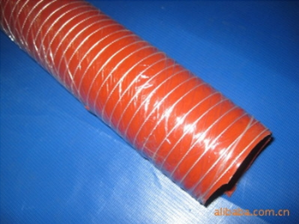 红色硅胶风管应用行业特别广泛
